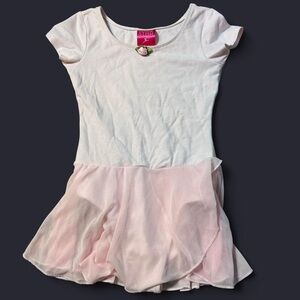 Classic Ballet Pink Leotard w/ Built-In Skirt 🩰 | Future Star | Size Small